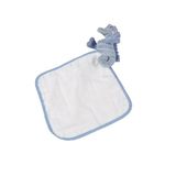 BEBE DOUCEUR Doudou Hippocampe 18x18cm 70% Coton 30% Polyester Océan