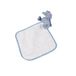 BEBE DOUCEUR Doudou Hippocampe 18x18cm 70% Coton 30% Polyester Océan