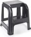 Plasticforte Marchepied - Ensemble de 3 - Plastique - Noir