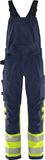 Fristads High vis Green Amerikaanse overall stretch klasse 1 1032 GSTP - Hi-Vis geel/marineblauw - C62