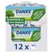 DANKE Zakdoeken in rechthoekige doos, 4-laags, 12 x 80 stuks, papieren zakdoeken van 100% gerecycled papier, milieuvriendelijk, dermatologisch getest