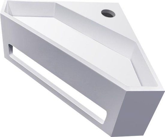 Wiesbaden Julia Hoekfontein Solid Surface Mat Wit