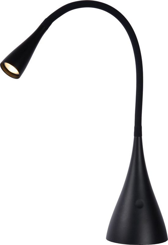 Lucide ZOZY - Bureaulamp - LED - 3W - Zwart
