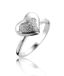 Orphelia Ring Hart Pave Zirconium Zilver 925 R-2081/56