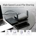 Merkloos Wifi 6 reisrouter - Ax1800 - VPN en AdGuard Home - NAS-functie - Zwart