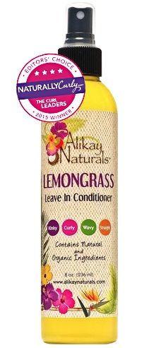 Alikay Naturals Lemongrass Leave-in Conditioner - 236 ml