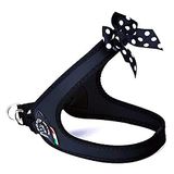 Tre Ponti Easy Fit Fashion - Polka Dot Bow - Click-sluiting - Zwart - Zwarte rand - GR. 1,5