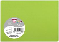 Clairefontaine Pollen Kaart C6 Munt Intensief Groen 110x155mm 25 stuks