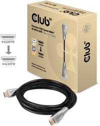 Club 3D Premium High Speed HDMI™ 2.0 4K60Hz UHD Kabel 1 meter Certified