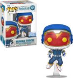 Funko Pop! Fantastic 4 : Premiers pas - Human Torch #1521 Édition spéciale exclusive