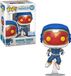Funko Pop! Fantastic 4 : Premiers pas - Human Torch #1521 Édition spéciale exclusive