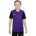 Nike Uniseks-Kind Short Sleeve Top Y Nk Df Trophy V Jsy Ss, Court Purple/Zwart/Wit, DR0942-547, L