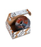 Beta 11046 1.6 slijpschijf voor staal en roestvrij staal, slijpmachine, diameter 125 mm, dikte 1,6 mm, gat 22,23 mm