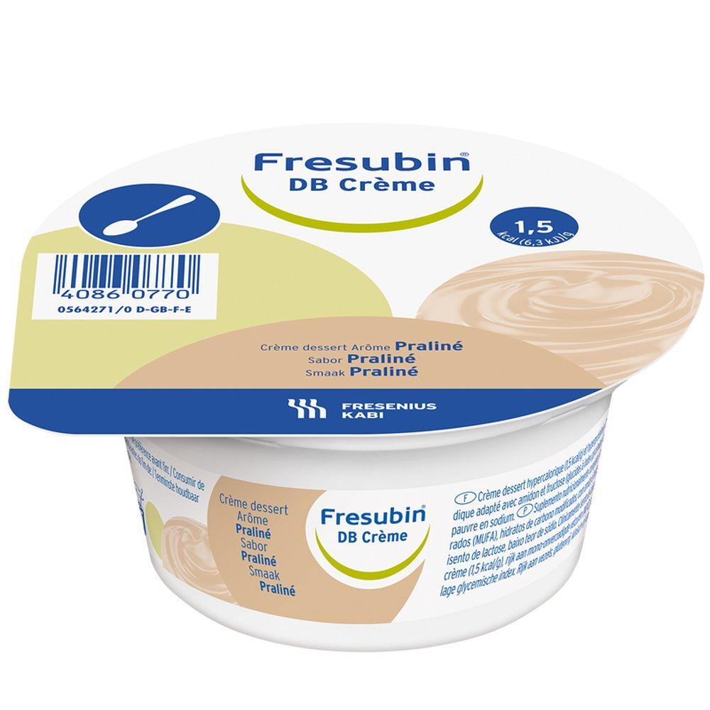 Fresubin Fresubin DB Crème Praliné 4x125 g