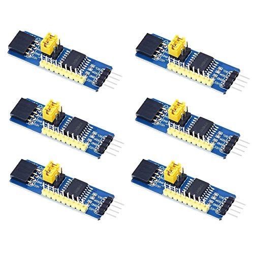 ZkeeShop 6 Stks PCF8574 IO Uitbreidingskaart I2C Interface I/O Expander I2C-Bus Evaluatie Ontwikkelingsmodule