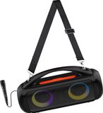 Media-Tech MT3184 Draagbare Luidspreker, Karaoke, Bluetooth 5.3, 1200W, Zwart