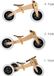 Wishbonebike 3 bikes in 1 hout - bloemen 28 - 46 cm