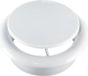 Grille de ventilation pour cuve, diamètre 125 mm, blanc, rond