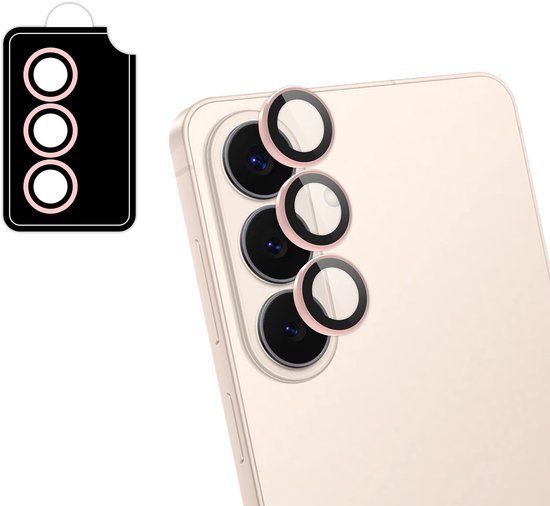 imoshion Camera Lens Protector - Geschikt voor Samsung Galaxy S26 / S26 Plus - 2 Pack - Pink Gold