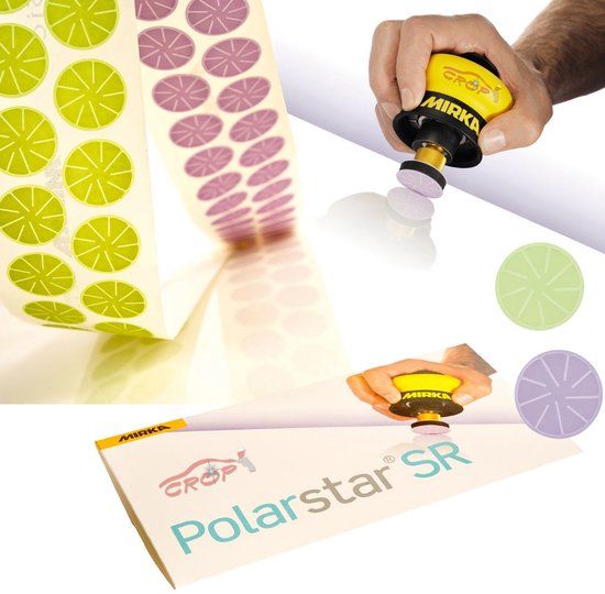 Mirka Polarstar SR Micro Schuurschijven 32mm P3000 (groen) - 100 stuks