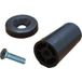 Zurfluh-feller Butee Ronde Pour Lame Finale Lg40 Mm Marron Avec Rondelle Et Vis Lg25