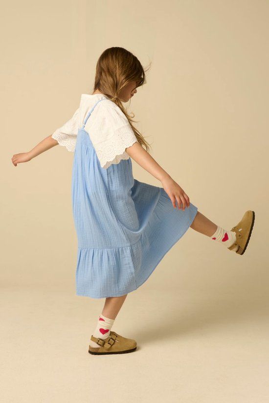 Sissy-Boy Lichtblauwe maxi jurk