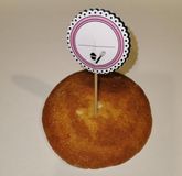 Zenker - Cupcake decoratie schild schrijfbaar - 72 stuks