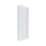 Gabionen-Zaun Länge 62 cm, Höhe 160 cm, Tiefe 22 cm, Maschenweite 5 x 5 cm