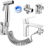 Unyqoos Roestvrijstalen Handdouche Set voor Bidet en Toilet
