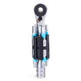 Rockbros TG-8601 Jeu de clés à cliquet portables avec 8 embouts pour la réparation de vélos