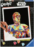 Ravensburger CreArt Star Wars C-3PO - Schilderen op Nummer