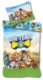 Paw Patrol housse de couette One Team 140 x 200 cm - 70 x 90 cm Coton