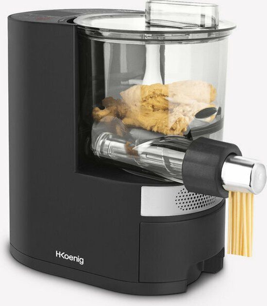 H.Koenig HOMY90 Elektrische pastamachine Zwart 220 W