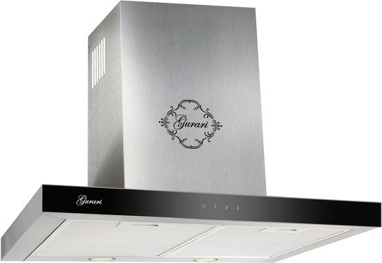 GURARI GCH 462 IS 6 Prime - 60 cm Wandafzuigkap - RVS - Afstandsbediening