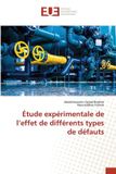 Étude Editions Universitaires Europeennes Étude expérimentale de l'effet de différents types de défauts Paperback