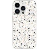 1001 coques Apple iPhone 15 Pro bedrukt siliconen hoesje terrazzo color