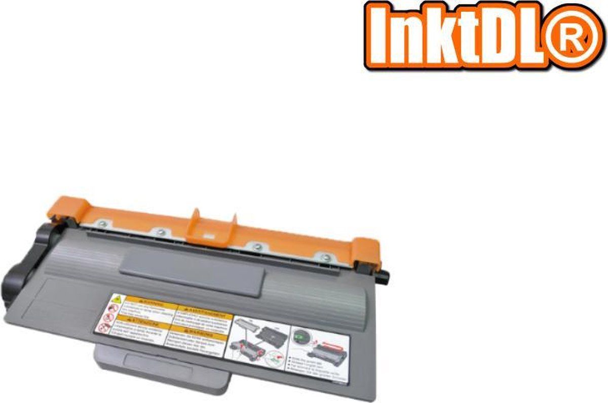 InktDL XL Laser toner cartridge voor TN-3380 | Geschikt voor Brother DCP 8250DN, Brother HL 5440D, 5450D, 5450DN, 5450DNT, 5470DW, 5480DW, 6180DW, 6180DWT, Brother MFC 8510DN, 8520DN, 8950DW, 8950DWT