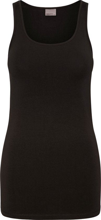 VERO MODA VMMAXI MY SOFT LONG TANK TOP NOOS - Dames - Tops - S - Zwart
