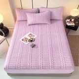 Velour drap housse pour topper 150 x 200 cm