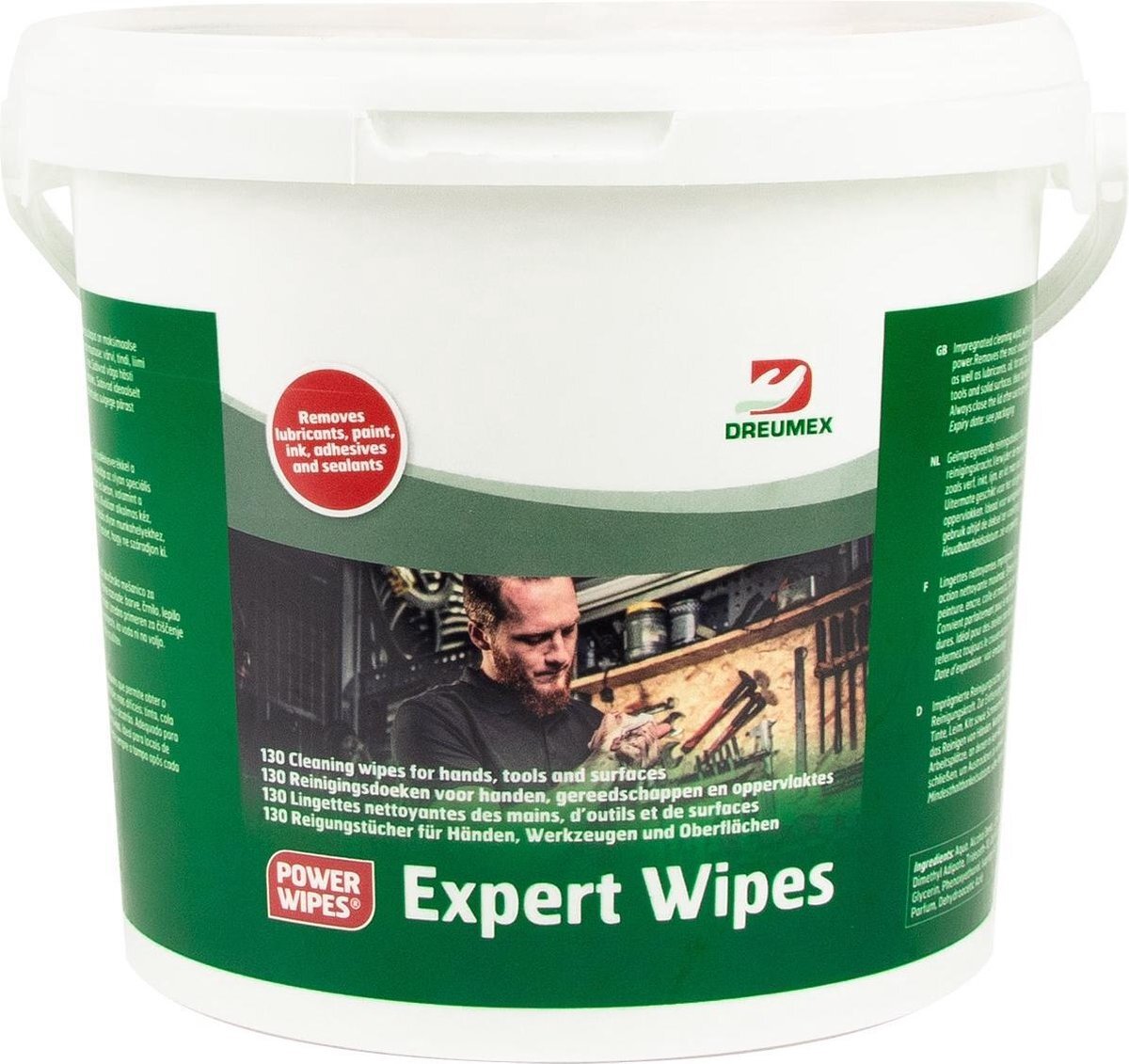 Dreumex Reinigingsdoeken Expert Wipes 130 Stuks