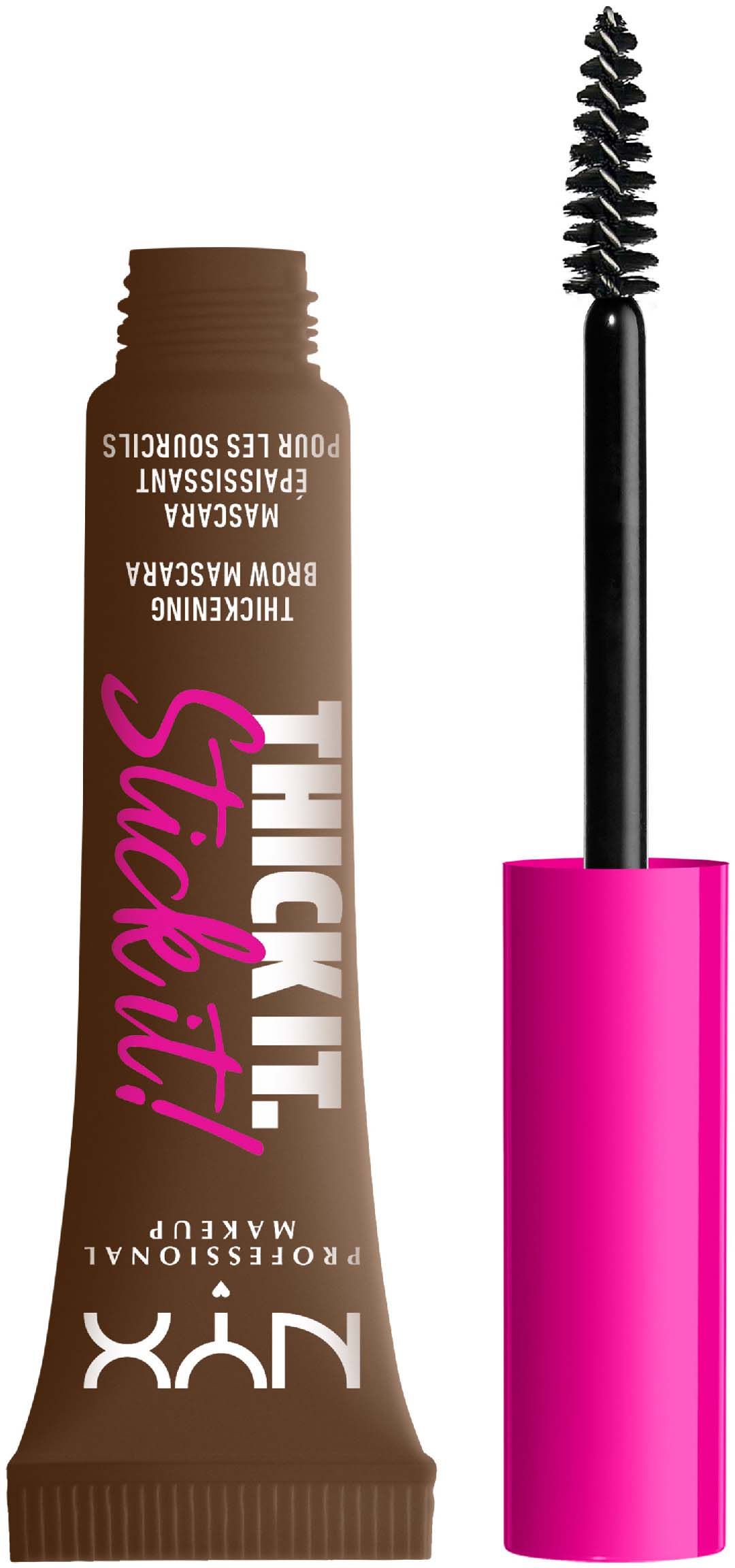 NYX Professional Makeup Thick it. Stick it! Brow Mascara Brunette 7ml