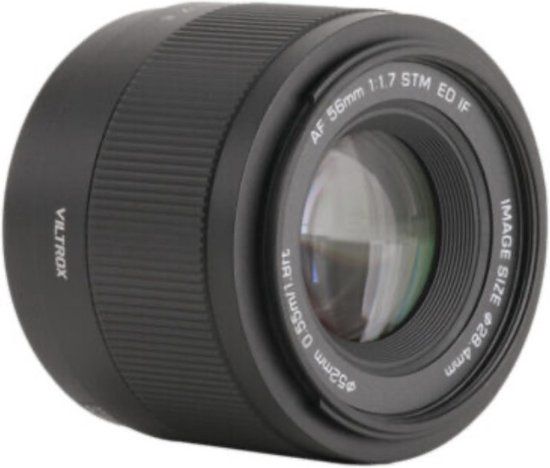 Viltrox AF 56/1.7E - Sony E Mount - Prime Lens - Zwart