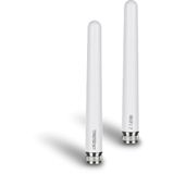 TRENDnet TEW-AO57 5/7 dBi Dual Band Omni-Antenna Kit voor buiten, N-stekker, ondersteunt 2,4 en 5 GHz ronde straalantennes