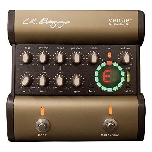 LR Baggs L.R. Baggs VENUE DI voetspedaal Preamp DI-Box 5-band EQ