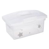 keeeper Stars Traveller Organizer Opbergdoos met Deksel, Patryk, Nordic White