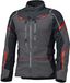 Held Tavino, veste textile imperméable, couleur: Gris Foncé/Noir/Rouge, taille: L