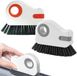 Ibenzoa® Outil de nettoyage multifonctionnel pour rainures de fenêtre et coins avec poignée ergonomique, 2 pièces