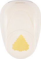 Vaessen Creative Motiefpons Dennenboom - 34x34mm - Knutselpapier, Scrapbookpapier