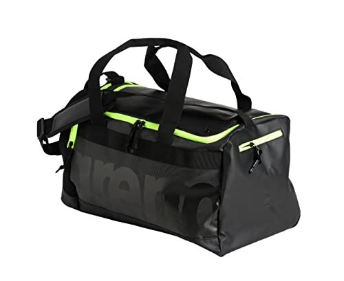 Arena 004930 Sport Zwemzak 40L Spiky III Duffle,DARK_SMOKE-NEON_Geel