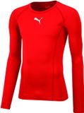 Puma LIGA Baselayer Tee Longsleeve 655920 Puma Red-XS